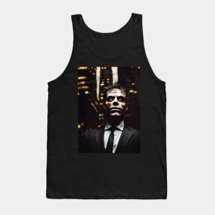 Zombie Wallstreet Broker Portrait Tank Top